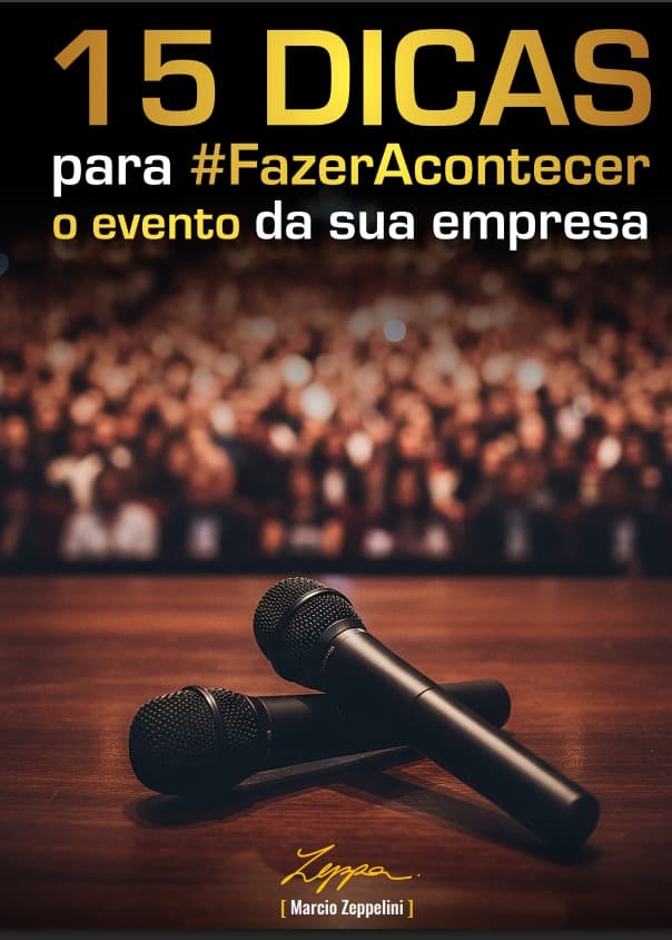 Capa do livro 15 Dicas para #FazerAcontecer o Evento da Sua Empresa
